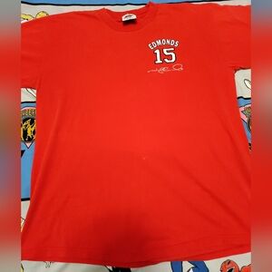 Size XL - Vintage St Louis Cardinals #15 Jim Edmonds Red Birds Tshirt Baseball